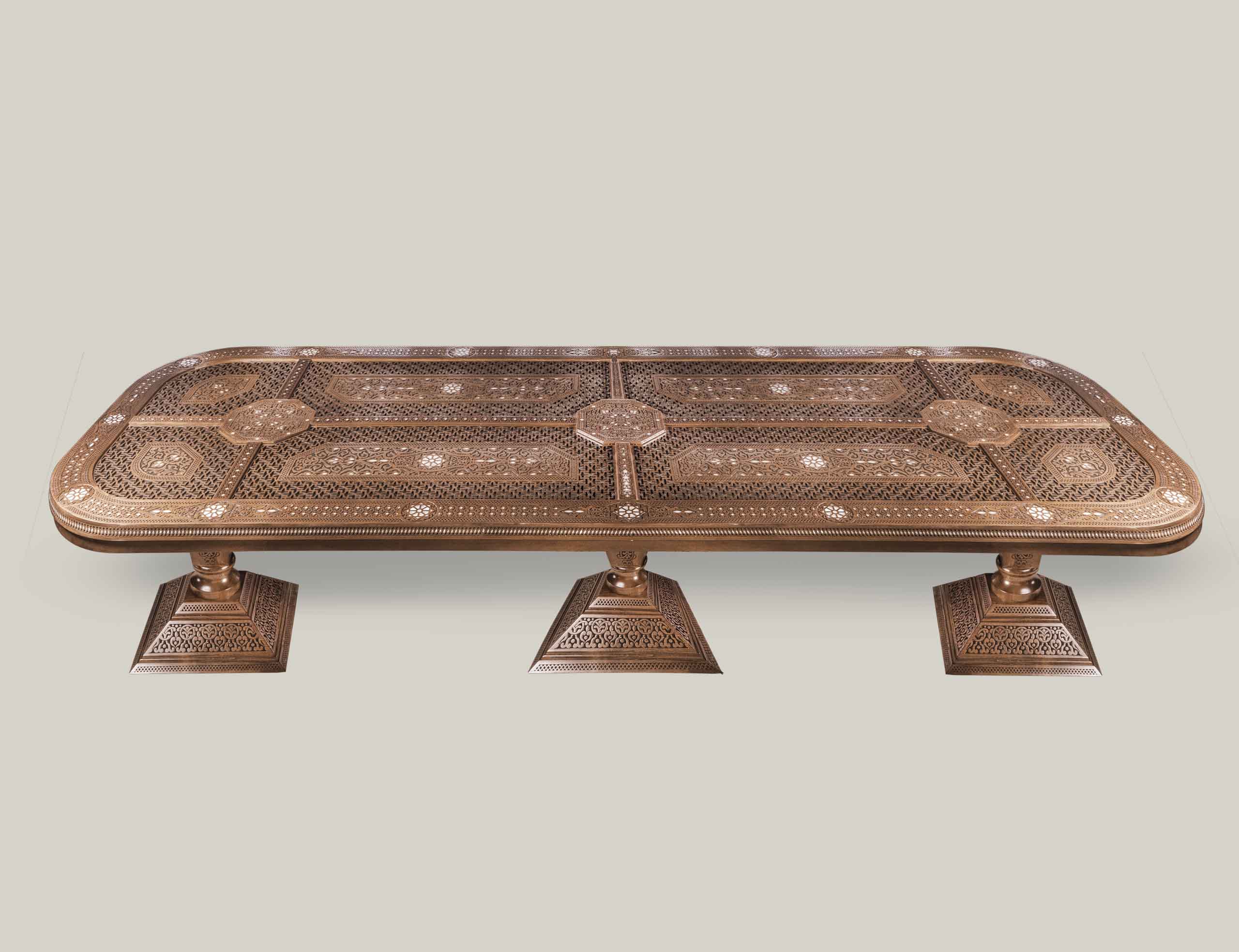 Qanadil Dining Set for 12 Guests