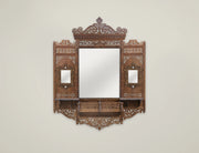 Tarquin Grande – Italian Heritage Mirror with Shelves