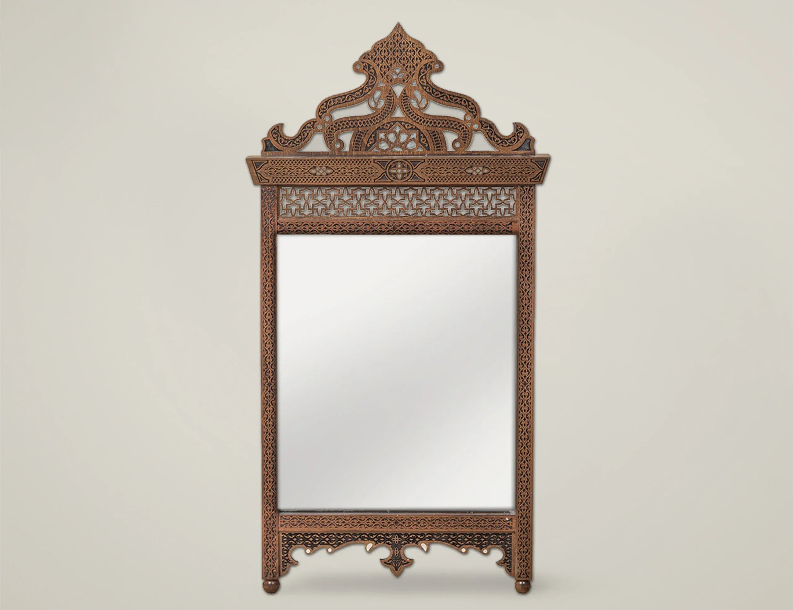 Rimmon – Damascene Crown Mirror