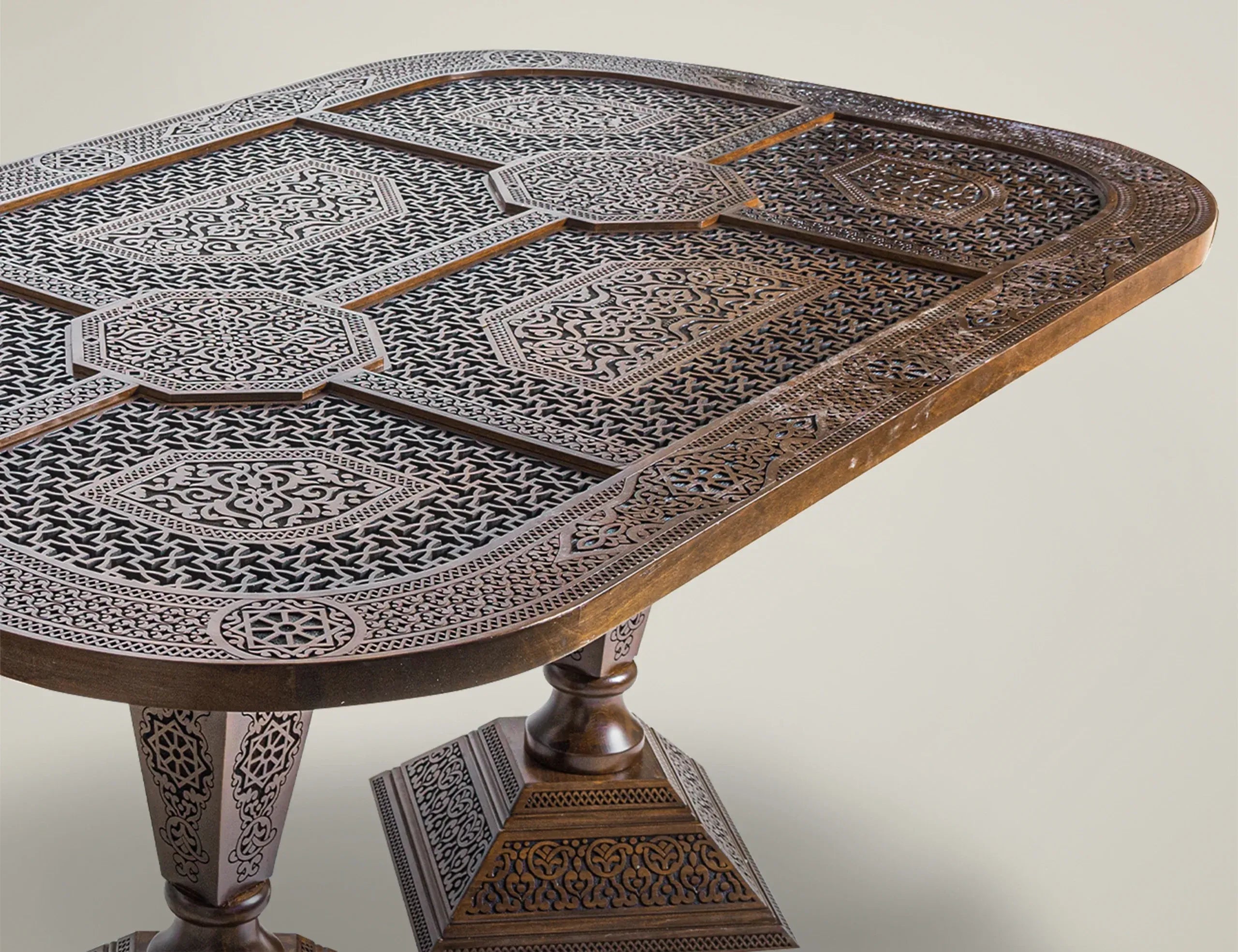 Qanadil - Damascene Dining Table (Multiple Sizes)
