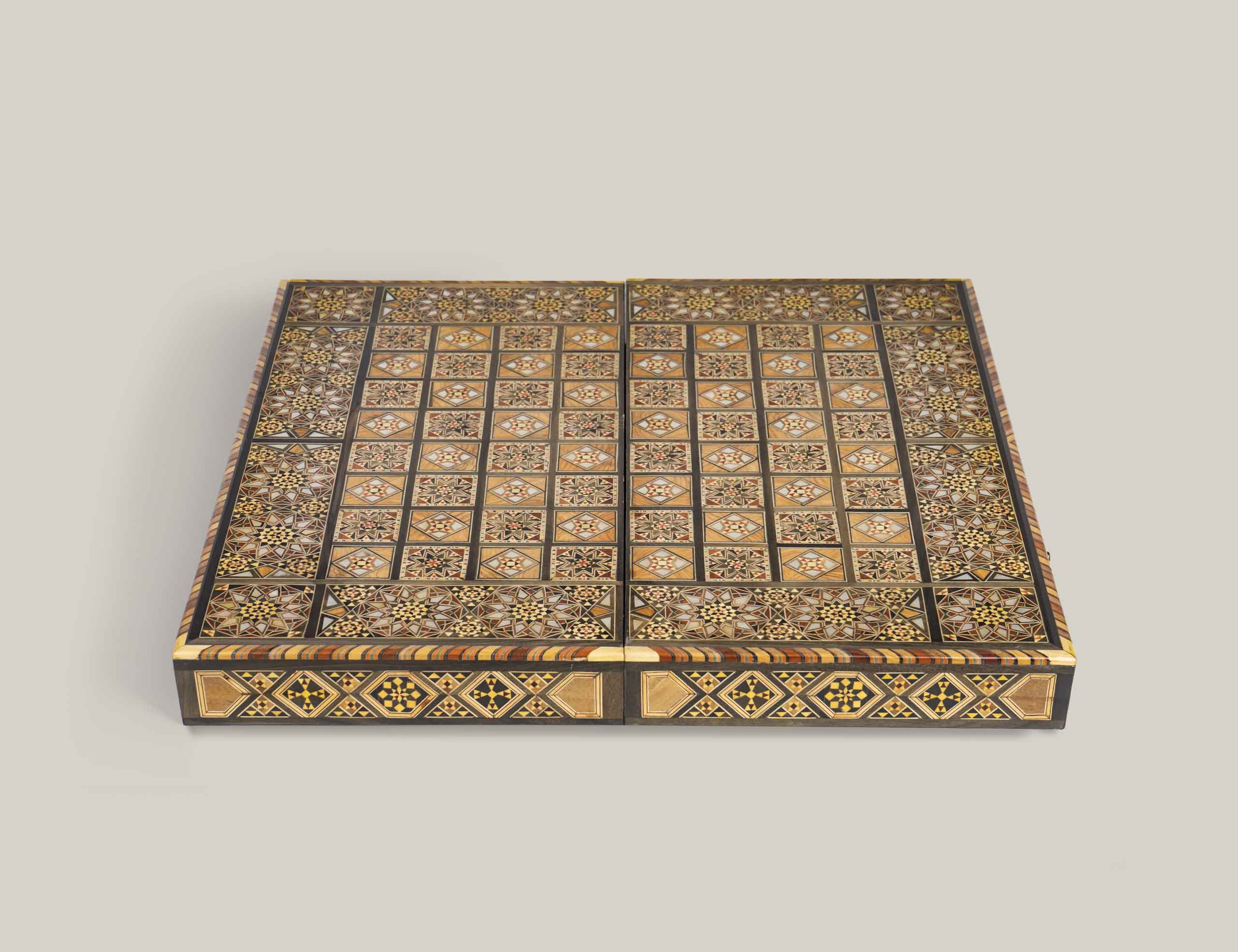 Elath - Backgammon & Chess Set