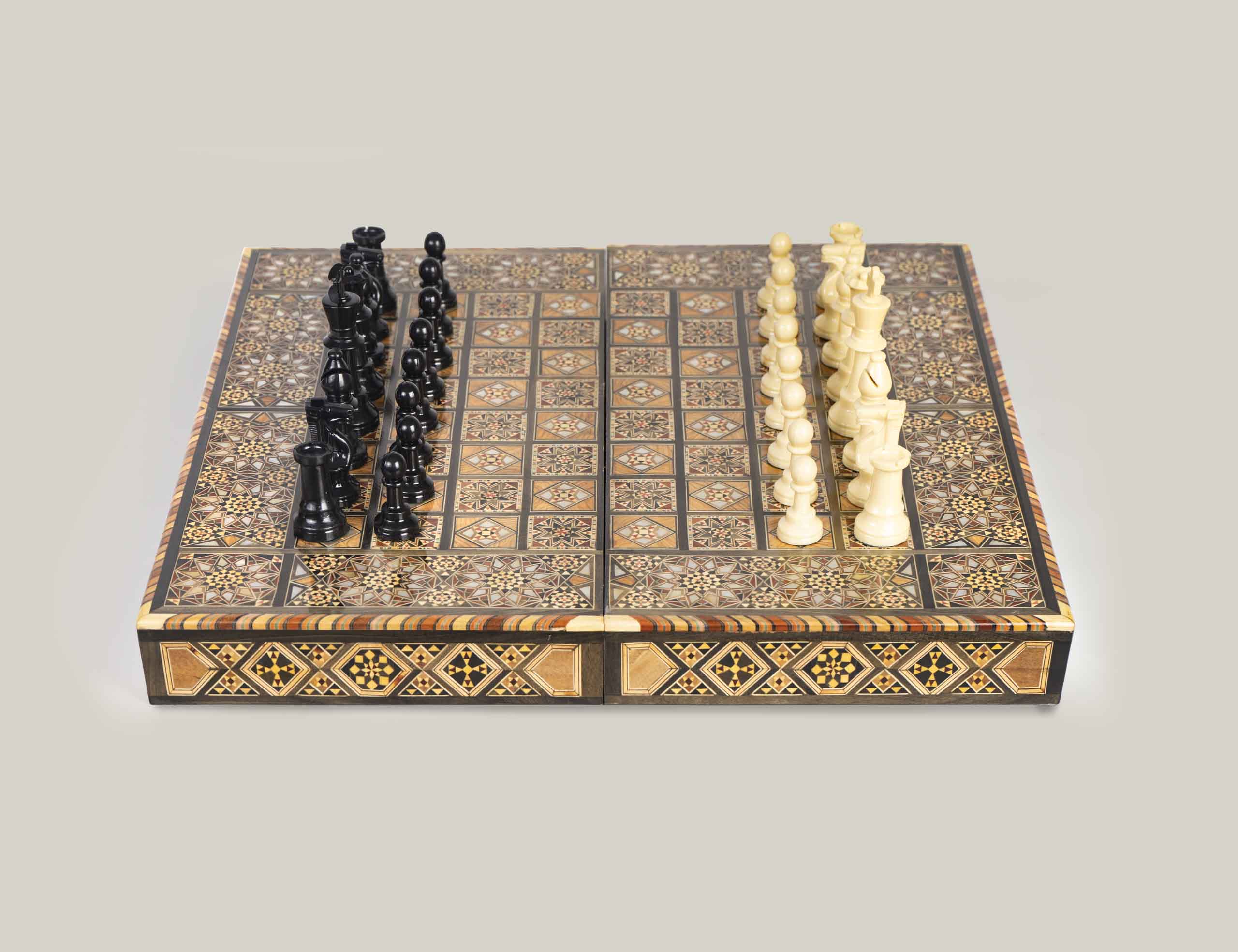 Elath - Backgammon & Chess Set
