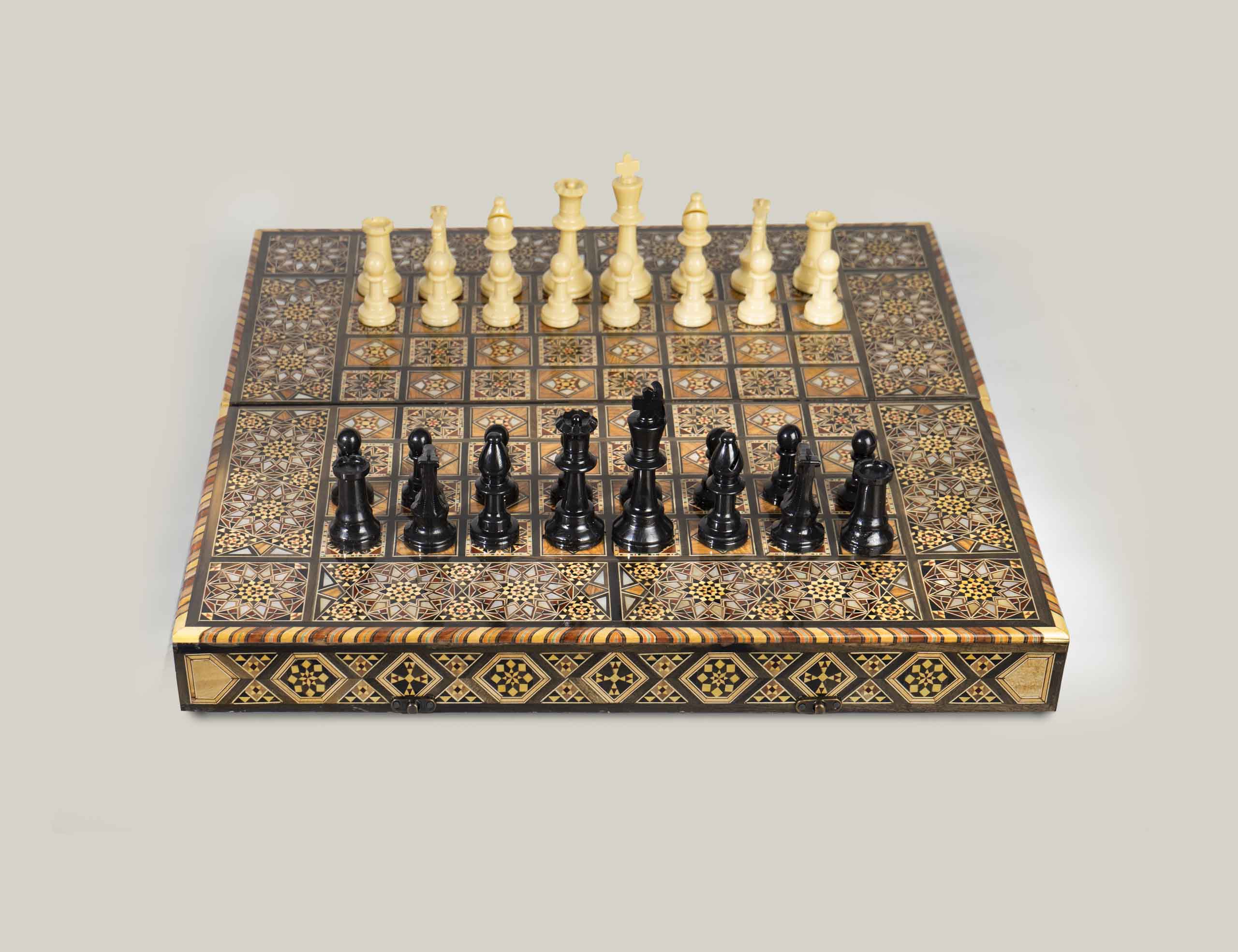 Elath - Backgammon & Chess Set