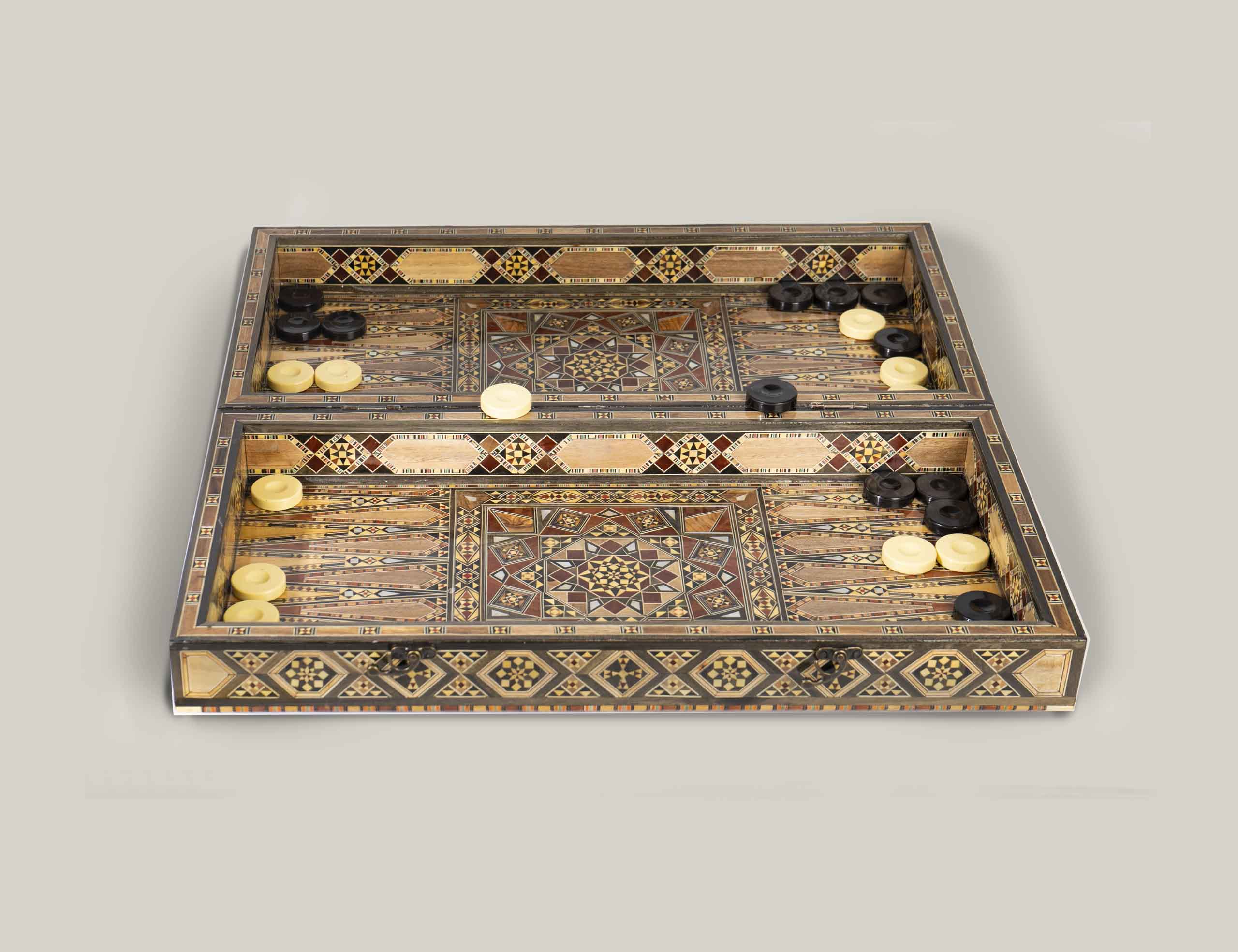 Elath - Backgammon & Chess Set