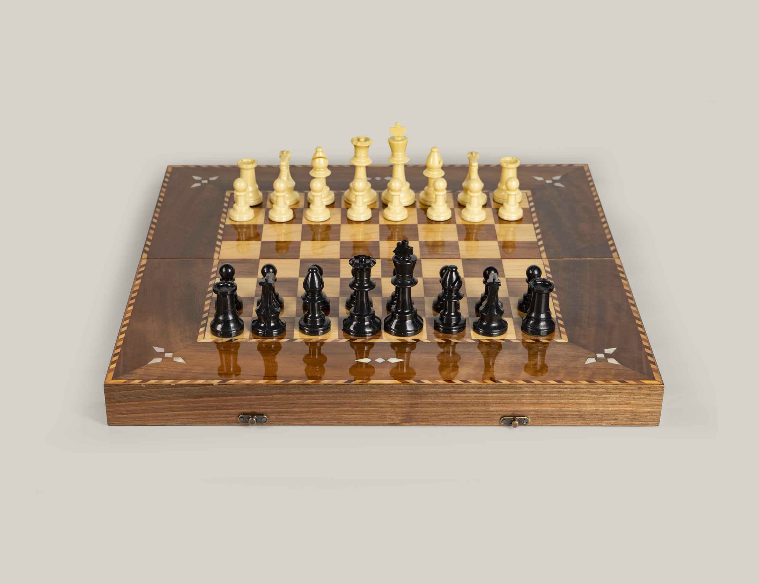 Byblos - Backgammon & Chess Set
