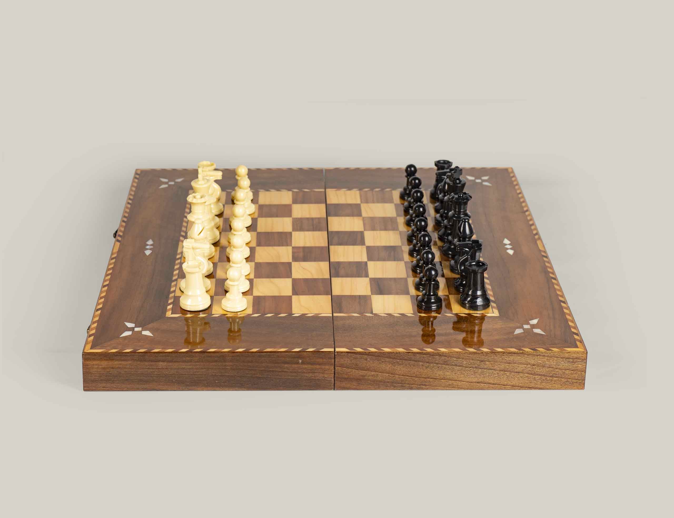 Byblos - Backgammon & Chess Set