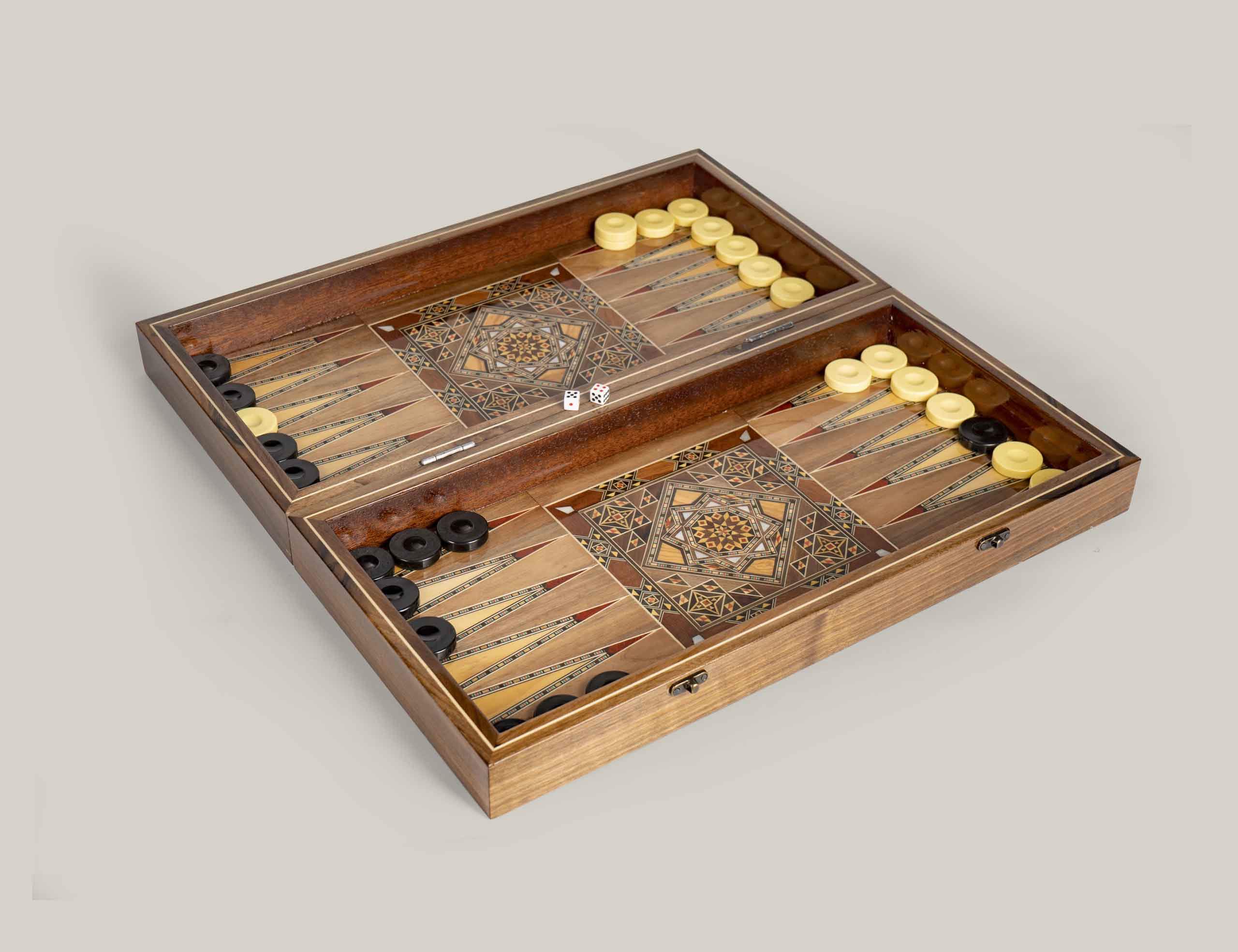Byblos - Backgammon & Chess Set