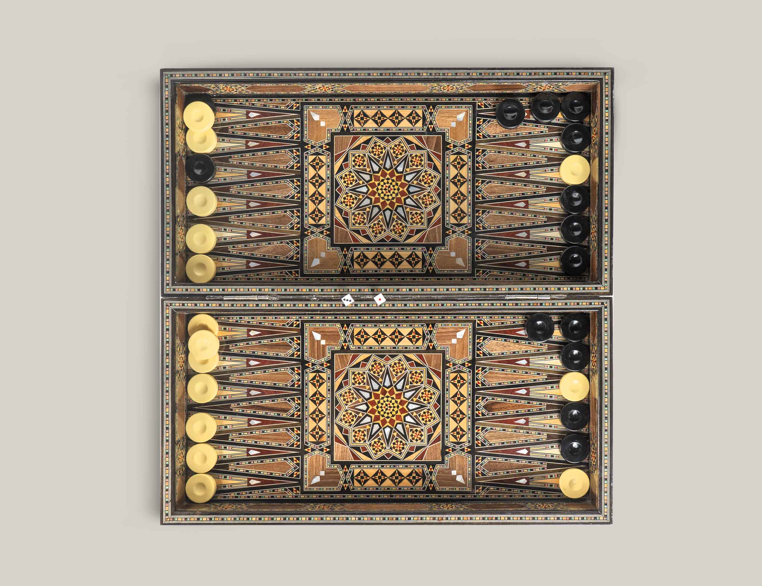 Shinar - Backgammon & Chess Set