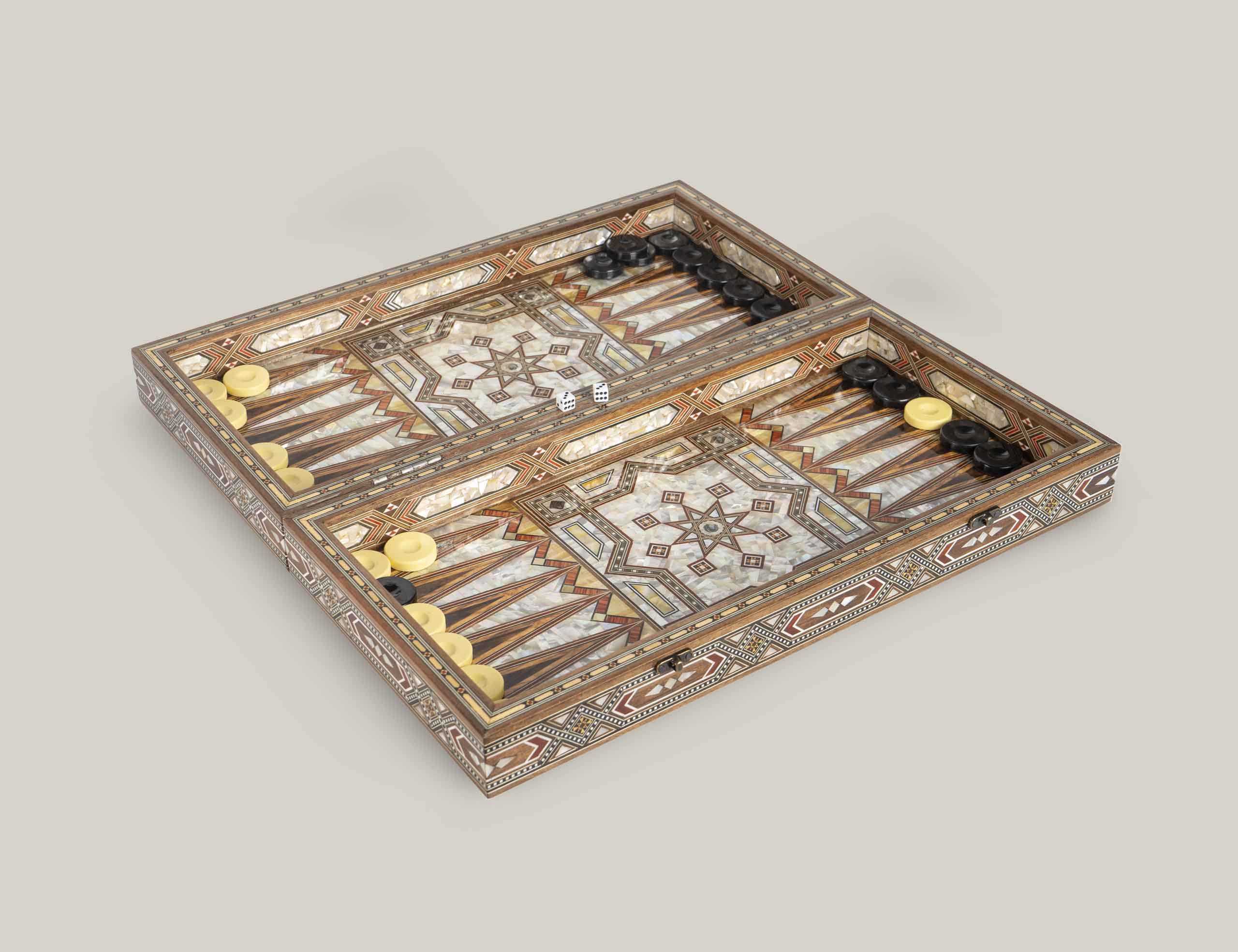 Malka - Backgammon & Chess Set
