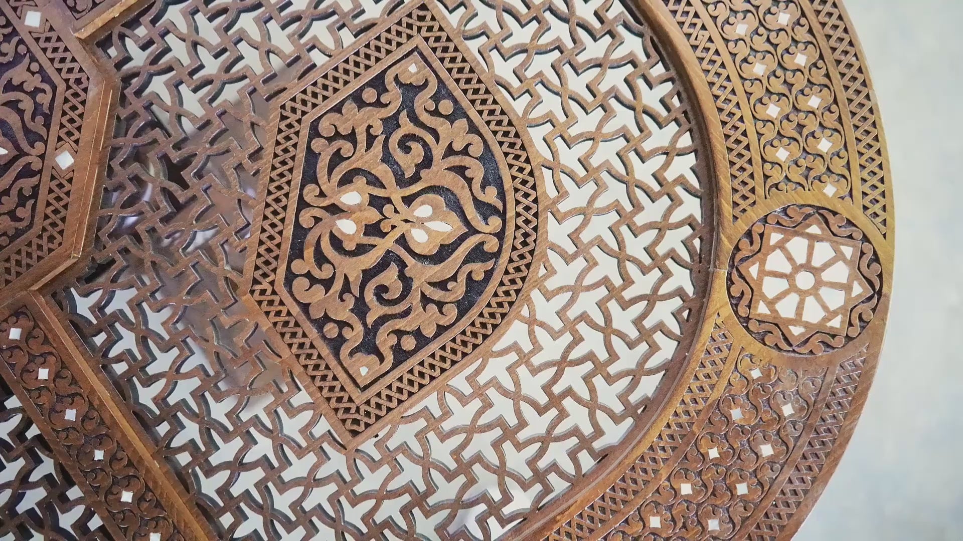 Load video: Qanadil - Damascene Dining Table (Multiple Sizes)