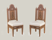 Qanadil – Damascene Chair (Set of 2)